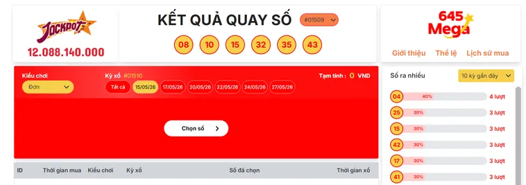 Hướng Dẫn Cách Chơi Mega 645 tại Bin88 Trực Tuyến Đổi Thưởng Cực Khủng