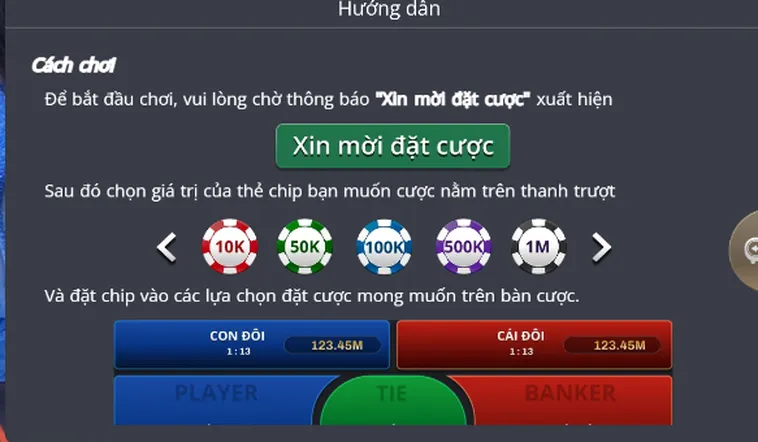 Hướng Dẫn Chơi Baccarat Live Tại Bin88 Thắng Lớn Với Chiến Thuật Đỉnh Cao