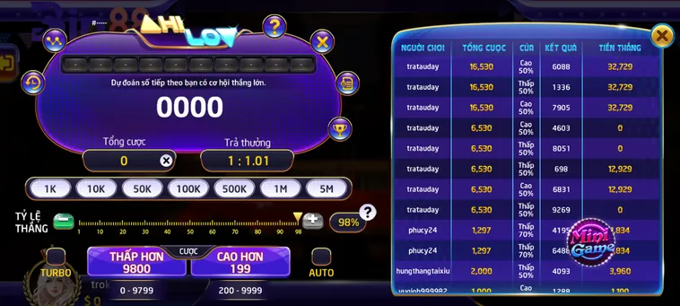 Hướng Dẫn Cách Chơi Game Nhanh Hilo tại Bin88 Đỉnh Cao Và Dễ Thắng