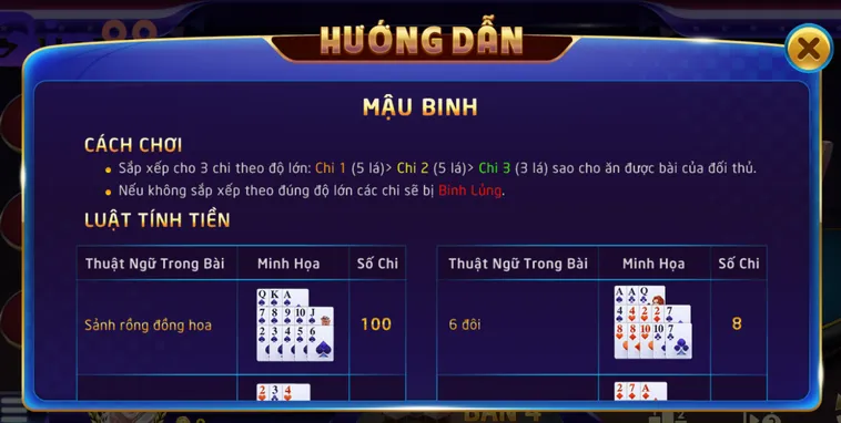 Hướng Dẫn Chơi Mậu Binh Tại Bin88 Thắng Lớn Với Chiến Thuật Sắp Xếp Bài Thông Minh