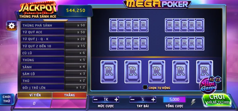 Hướng Dẫn Cách Chơi Mega Poker Tại Bin88 Chinh Phục Những Chiến Thắng Đỉnh Cao Nhất