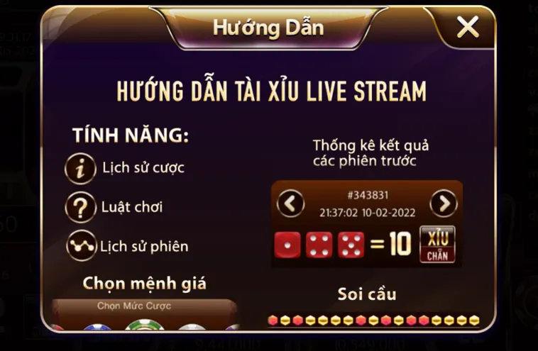 Tài Xỉu Live Tại Bin88 Sảnh Đấu Trí Tuệ Cho Những Game Thủ Yêu Thích Sự Mạo Hiểm