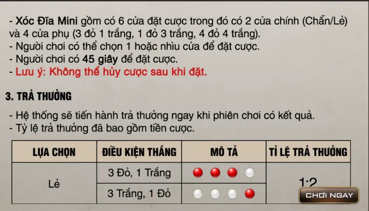 Chinh Phục Siêu Phẩm Game Nhanh Xóc Đĩa Mini Tại Bin88 Siêu Đẳng Cấp